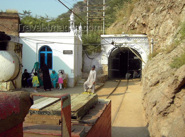 pakistan154: Jhelum District, Punjab, Pakistan: Khewra Salt Mines -  main tunnel - photo by D.Steppuhn - (c) Travel-Images.com - Stock Photography agency - Image Bank