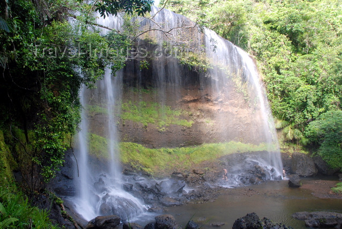 palau39: Ngardmau state, Babeldaob island, Palau: Ngardmau waterfall - photo by B.Cain - (c) Travel-Images.com - Stock Photography agency - Image Bank