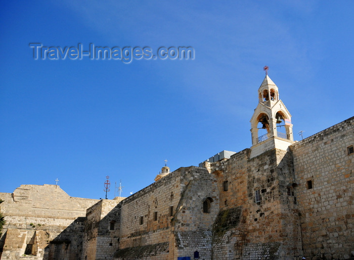 palest52: Bethlehem, West Bank, Palestine: Church of the Nativity complex, seen from Manger Square - marks the birthplace of Jesus of Nazareth - photo by M.Torres - (c) Travel-Images.com - Stock Photography agency - Image Bank