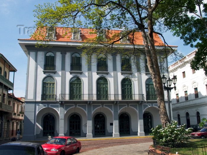 panama116: Panama City / Ciudad de Panamá: Panama Canal Museum - Plaza de la Independencia - Casco Viejo - photo by H.Olarte - (c) Travel-Images.com - Stock Photography agency - Image Bank