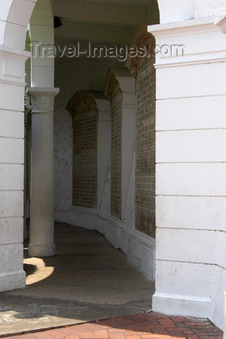 panama154: Panama City: Las Bovedas, part of these dungeons, which used as jails by the Spanish Conquistadores, are restored and are part of a monument to the workers that died during the French attempt to build the Panama Canal - Casco Viejo - photo by H.Olarte - (c) Travel-Images.com - Stock Photography agency - Image Bank