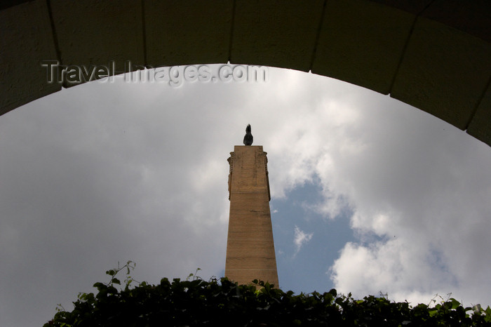 panama159: Panama City: Plaza de Francia, a monument to the thousands of men that died during the French Canal building attempt during the late XIX century. Casco Viejo - photo by H.Olarte - (c) Travel-Images.com - Stock Photography agency - Image Bank