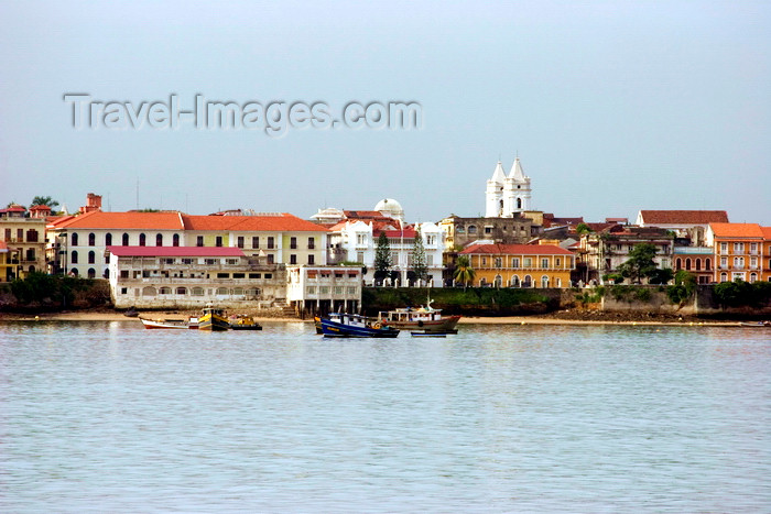 panama162: Panama City: Old Quarter skyline, Panama City - photo by H.Olarte - (c) Travel-Images.com - Stock Photography agency - Image Bank