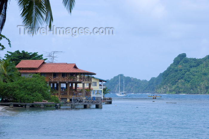 panama326: waterfront properties - Isla Grande, Colon, Panama, Central America - photo by H.Olarte - (c) Travel-Images.com - Stock Photography agency - Image Bank