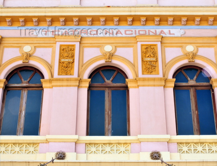 panama413: Panama City / Ciudad de Panamá: Casco Viejo - National Theatre - Teatro Nacional - architect Genaro Ruggieri - photo by M.Torres - (c) Travel-Images.com - Stock Photography agency - Image Bank