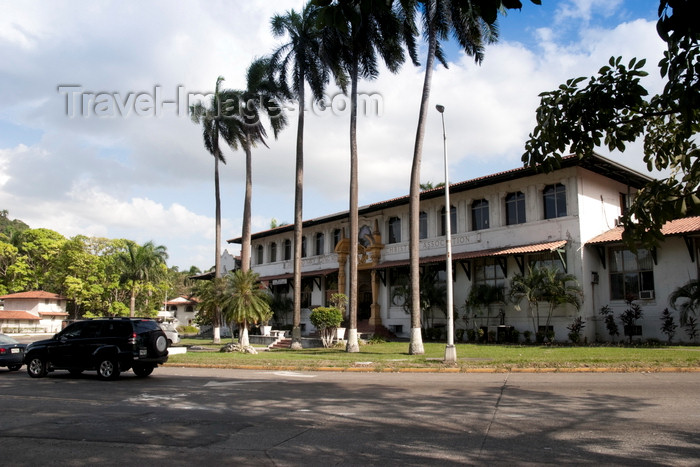 panama488: Panama City / Ciudad de Panama: Old Army and Navy YMCA building - Balboa  - photo by H.Olarte - (c) Travel-Images.com - Stock Photography agency - Image Bank