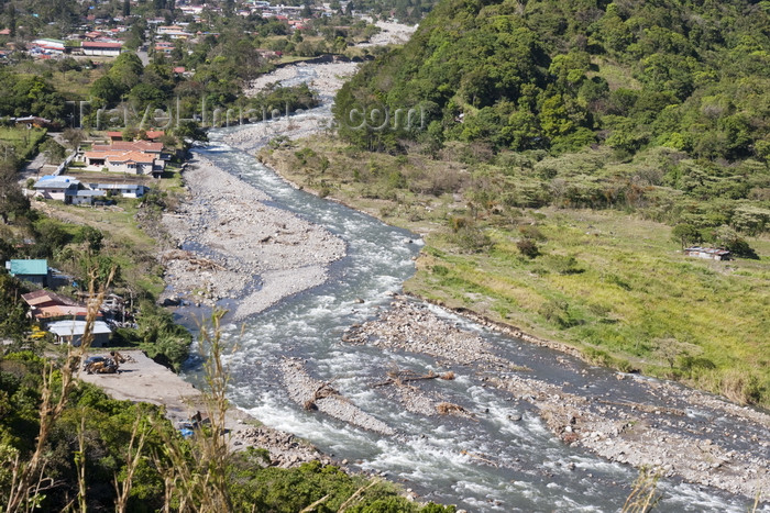 panama636: Boquete, Chiriquí Province, Panama: houses on Boquete Valley, along the Caldera River - photo by H.Olarte - (c) Travel-Images.com - Stock Photography agency - Image Bank