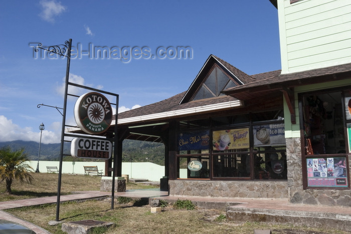 panama637: Boquete, Chiriquí Province, Panama: Kotowa Coffee Store, Boquete - photo by H.Olarte - (c) Travel-Images.com - Stock Photography agency - Image Bank