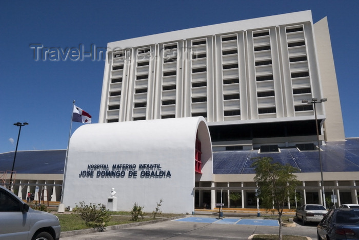 panama638: David, Chiriquí Province, Panama: Mother and Child Hospital Jose Domingo de Obaldía - pediatric hospital - photo by H.Olarte - (c) Travel-Images.com - Stock Photography agency - Image Bank