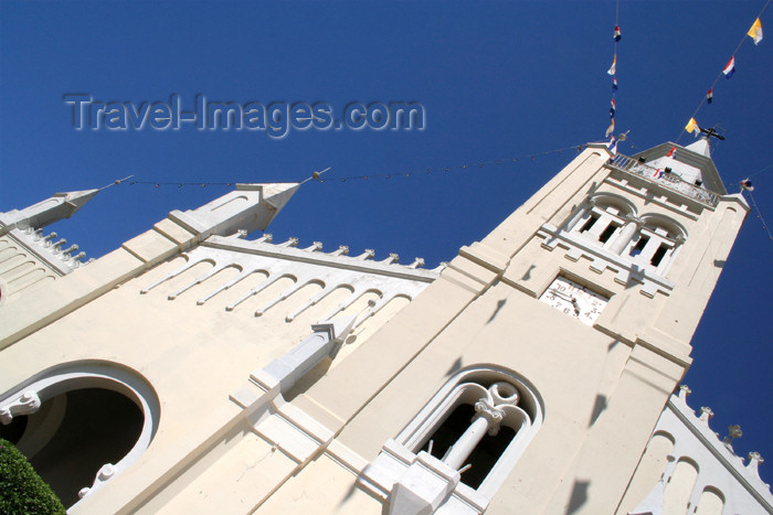 paraguay13: Paraguay - Aregua - Departamento Central: Nuestra Señora de la Candelaria Church - religious architecture / Iglesia de N.S. de la Candelaria (photo by Andre Marcos Chang) - (c) Travel-Images.com - Stock Photography agency - Image Bank