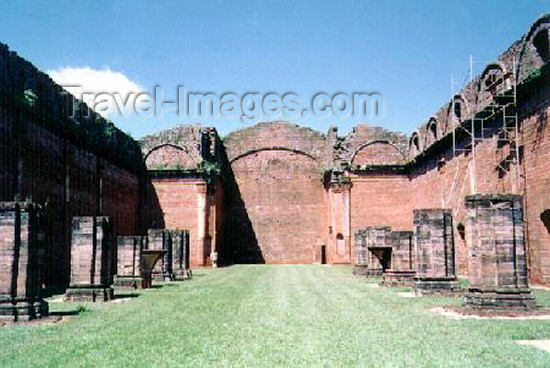 paraguay3: Paraguay - Encarnación Departamento: Itapúa - ruins of Trinidad - Jesuit missions - Unesco world heritage (photo by B.Cloutier) - (c) Travel-Images.com - Stock Photography agency - Image Bank