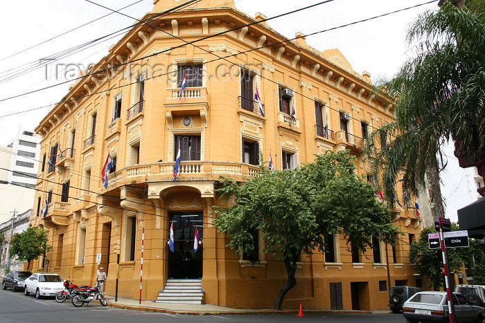 paraguay42: Asunción, Paraguay: Ministry of Home Affairs - corner of Chile and Manduvirá streets / Edificio del Ministerio del Interior - photo by A.Chang - (c) Travel-Images.com - Stock Photography agency - Image Bank