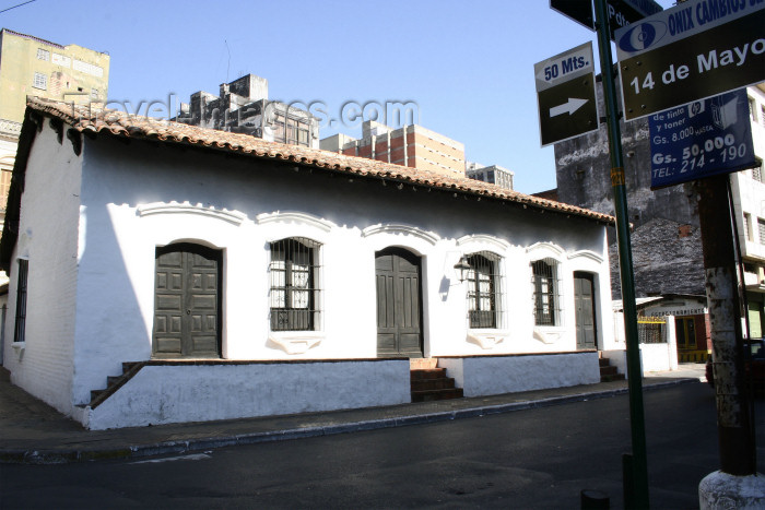 paraguay5: Paraguay - Asunción: Casa de la Independencia (The House of Independence) - where the insurrection against the Spaniards started, which achieved independence in 1811 (photo by A.Chang) - (c) Travel-Images.com - Stock Photography agency - Image Bank