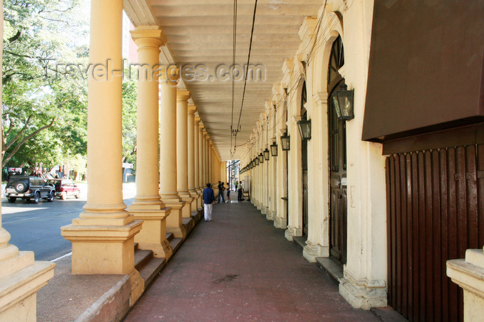 paraguay50: Asunción, Paraguay: central railway station - architect Alonzo Taylor - Eligio Ayala st. | Estacion del Ferrocarril, "Estación Central Carlos Antonio López", ubicada en Eligio Ayala e/ México y Paraguari, frente a la Plaza Uruguaya - photo by A.Chang - (c) Travel-Images.com - Stock Photography agency - Image Bank