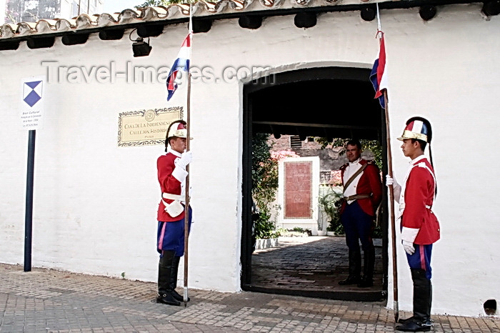 paraguay61: Asunción, Paraguay: Casa de la Independencia - House of Independence, where the insurrection against Spain started, leading to achieved independence in 1811- calle 14 de Mayo at Presidente Franco, city-centre - photo by A.Chang - (c) Travel-Images.com - Stock Photography agency - Image Bank