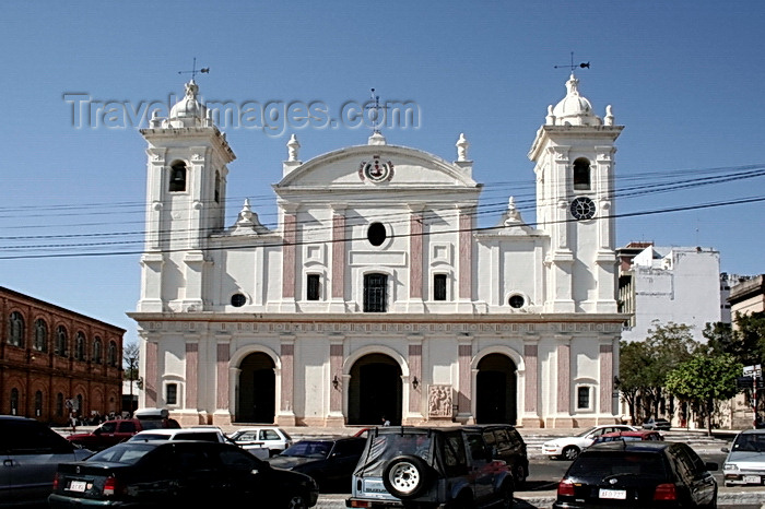 paraguay62: Asunción, Paraguay: Catholic Cathedral - Catedral de Nuestra Señora de la Asunción - Plaza Independencia - photo by A.Chang - (c) Travel-Images.com - Stock Photography agency - Image Bank