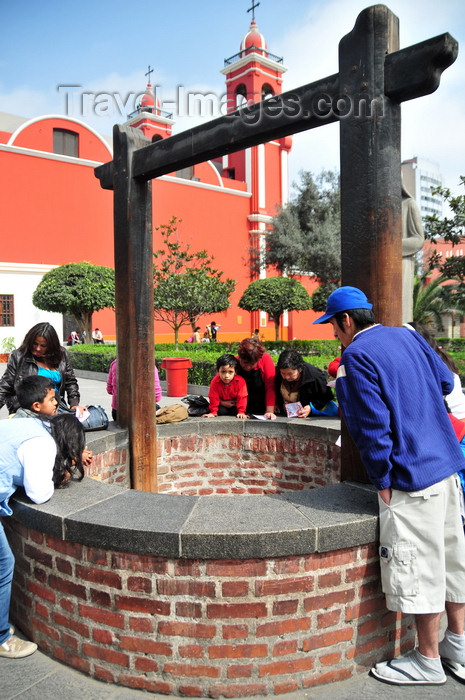 peru103: Lima, Peru: well of wishes - Santuario de Santa Rosa de Lima - photo by M.Torres - (c) Travel-Images.com - Stock Photography agency - Image Bank