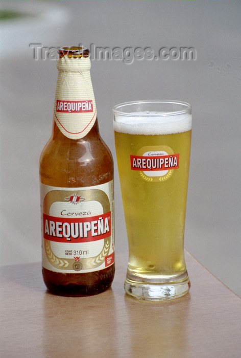 peru19: Peru - Arequipa: Arequipeña beer / cerveza Arequipeña - photo by M.Bergsma - (c) Travel-Images.com - Stock Photography agency - Image Bank