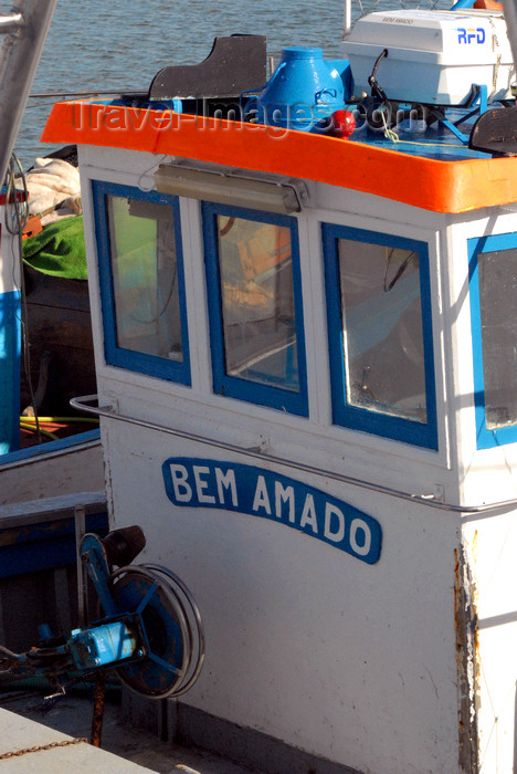 portugal-fa127: Tavira - Algarve - Portugal - fishing boat cabin - 'o Bem Amado' - cabine de traineira - photo by M.Durruti - (c) Travel-Images.com - Stock Photography agency - Image Bank