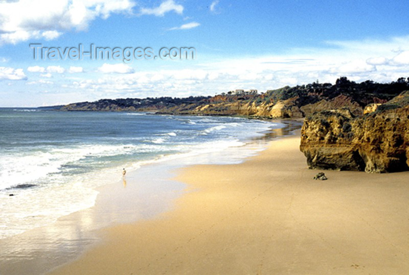 portugal-fa67: Portugal - Algarve - Balaia (concelho de Albufeira): deserted beach - praia deserta - photo by T.Purbrook - (c) Travel-Images.com - Stock Photography agency - Image Bank