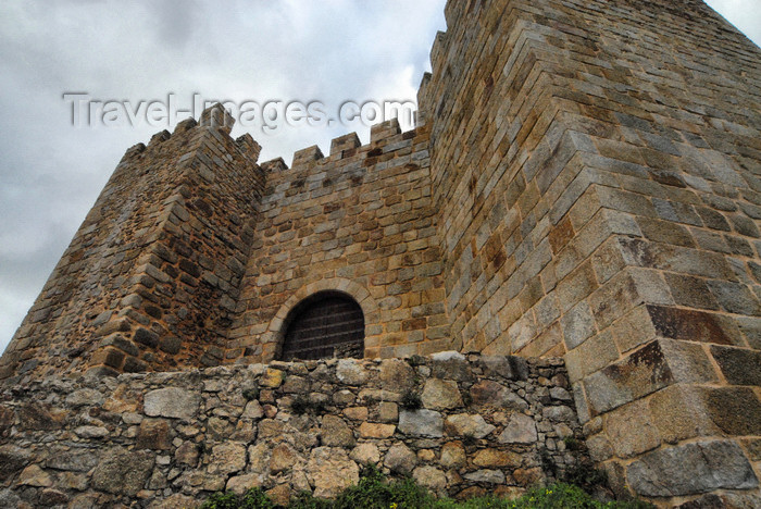 portugal-pa44: Belver (Gavião municipality) - Portugal: castle entrance - entrada do castelo - photo by M.Durruti - (c) Travel-Images.com - Stock Photography agency - Image Bank