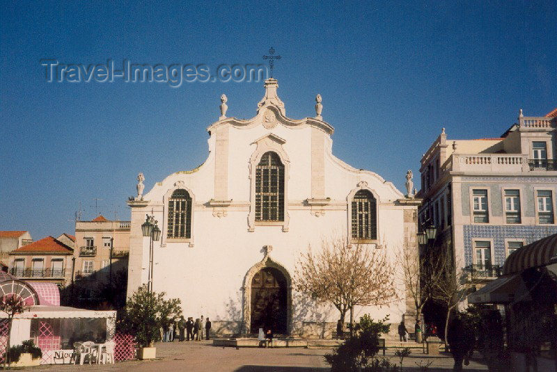 portugal-se63: Portugal - Setubal: St Julian's church - Bocage square / Igreja de São Julião - Praça do Bocage - photo by M.Durruti - (c) Travel-Images.com - Stock Photography agency - Image Bank