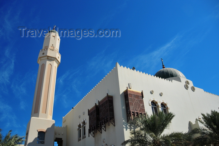 qatar19: Doha, Qatar: the green domed Jassim Al Thani mosque, intersection of Ali bin Abdullah with Al-Asmakh street - photo by M.Torres - (c) Travel-Images.com - Stock Photography agency - Image Bank