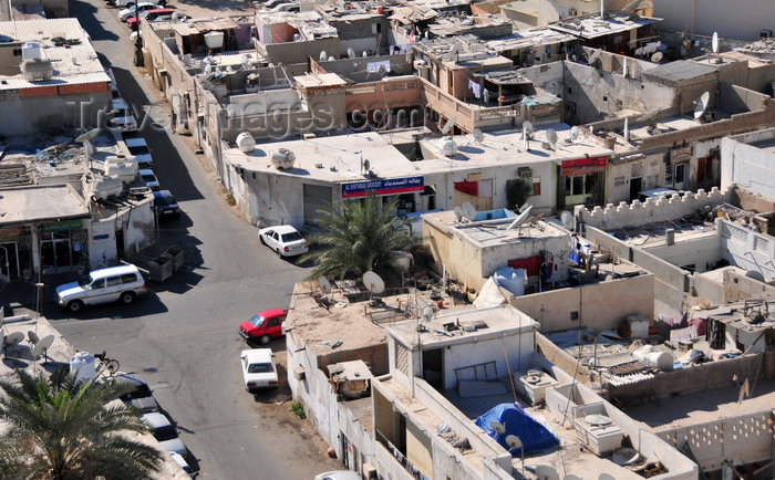 qatar2: Doha, Qatar: Al Wifaq st - rooftops seen from Grand Suite Hotel - Arabian vernacular architecture - terraces - photo by M.Torres - (c) Travel-Images.com - Stock Photography agency - Image Bank