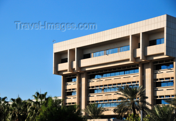 qatar75: Doha, Qatar: Ministry of Finance - architect Kenzo Tange - Al Corniche - photo by M.Torres - (c) Travel-Images.com - Stock Photography agency - Image Bank