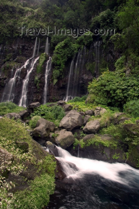 reunion125: Réunion - Saint-Joseph - Grand-galet / Langevin: waterfalls - Rivière Langevin - cascasdes - photo by Y.Guichaoua - (c) Travel-Images.com - Stock Photography agency - Image Bank