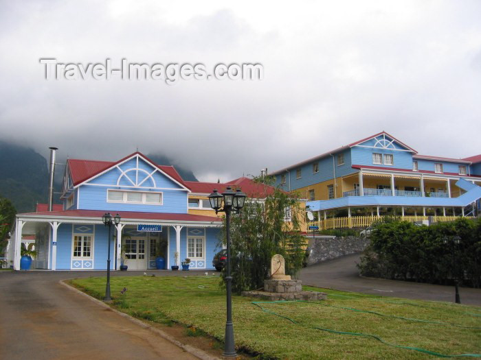 reunion13: Reunion / Reunião - Cilaos: Hotel de charme - hotel Les Chenets - Chemin des Trois Mares - photo by Rod Eime - (c) Travel-Images.com - Stock Photography agency - Image Bank