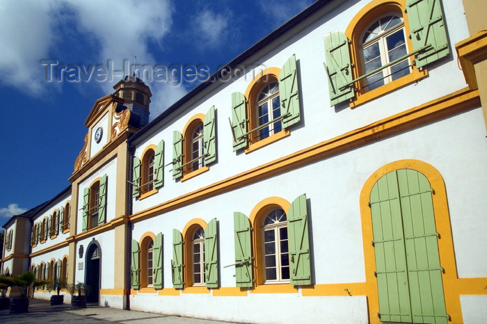 reunion132: Réunion - St-Pierre: town hall / hotel de ville - photo by Y.Guichaoua - (c) Travel-Images.com - Stock Photography agency - Image Bank