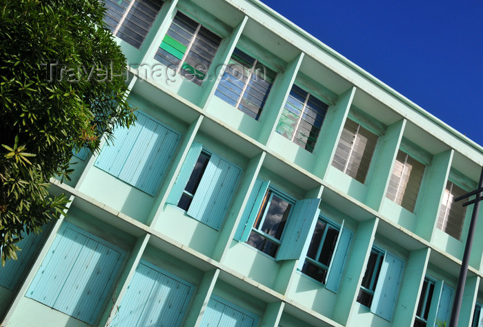 reunion221: Saint-Denis, Réunion: a primary school on Rue Félix Guyon - photo by M.Torres - (c) Travel-Images.com - Stock Photography agency - Image Bank