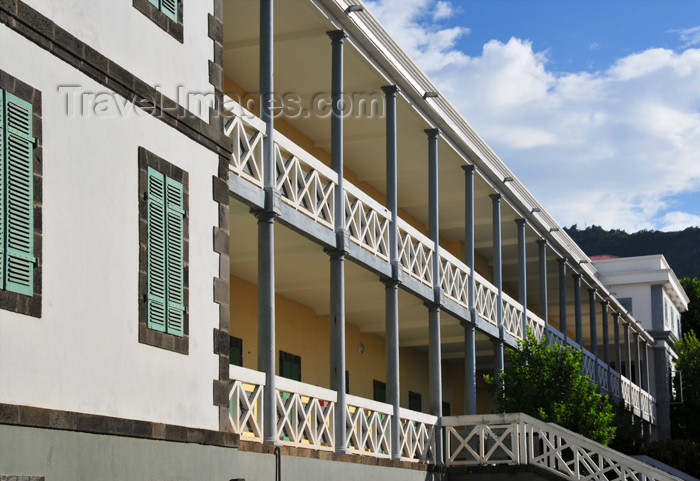 reunion241: Saint-Denis, Réunion: Collège Bourbon - rue Juliette Dodu - photo by M.Torres - (c) Travel-Images.com - Stock Photography agency - Image Bank