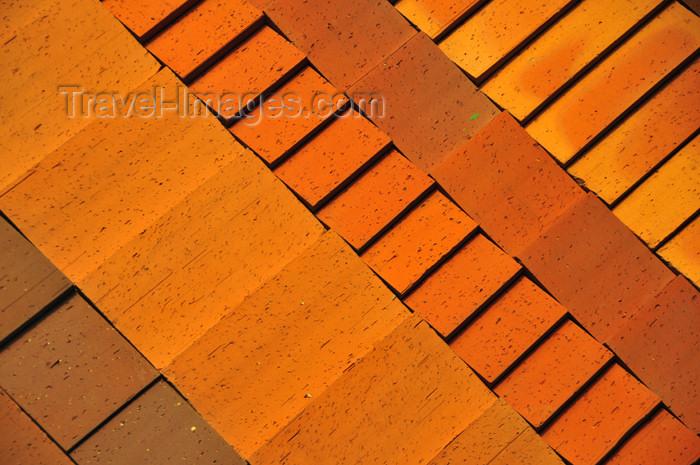 reunion249: Saint-Denis, Réunion: ceramic decoration of Hotel Le St-Denis, Rue Doret  - photo by M.Torres - (c) Travel-Images.com - Stock Photography agency - Image Bank