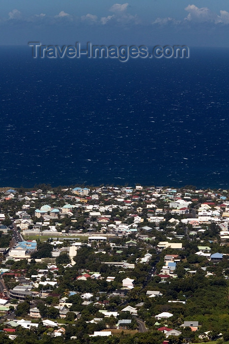 reunion97: Réunion - Saint Joseph / St-Joseph: the town and the sea - photo by Y.Guichaoua - (c) Travel-Images.com - Stock Photography agency - Image Bank