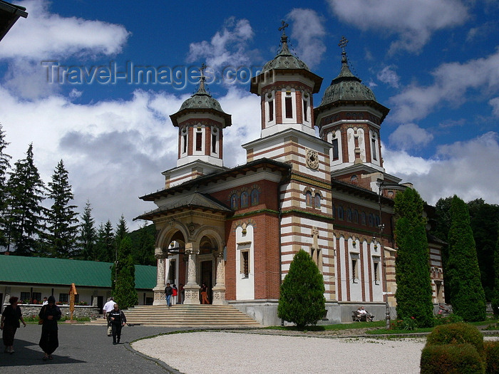 romania112: Sinaia, Prahova county, Muntenia, Romania: church at Peles Castle - photo by J.Kaman - (c) Travel-Images.com - Stock Photography agency - Image Bank