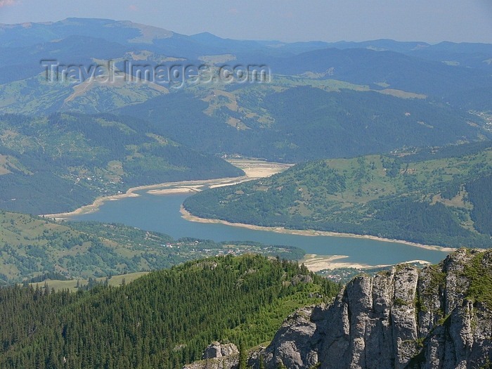 romania130: Ceahlau National Park, Neamt county, Moldavia, Romania: view over the Bistrita Moldoveana River - photo by J.Kaman - (c) Travel-Images.com - Stock Photography agency - Image Bank