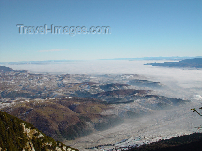 romania30: Romania - Piatra Craiului: Brasov under the clouds - photo by R.Ovidiu - (c) Travel-Images.com - Stock Photography agency - Image Bank