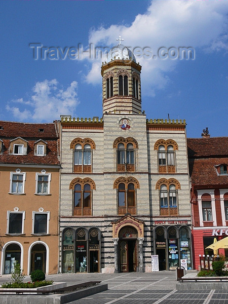 romania91: Brasov, Transylvania, Romania: Romanian Orthodox Cathedral - Piata Sfatului - Adormirea Maicii Domnului - archimandrite G. Bruss - Council Square - photo by J.Kaman - (c) Travel-Images.com - Stock Photography agency - Image Bank