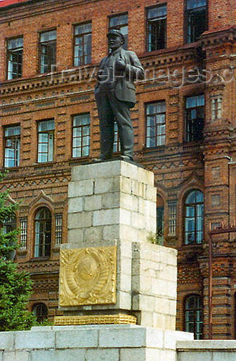russia348: Russia - Khabarovsk (Far East region): V.I.Lenin statue (photo by G.Frysinger) - (c) Travel-Images.com - Stock Photography agency - Image Bank