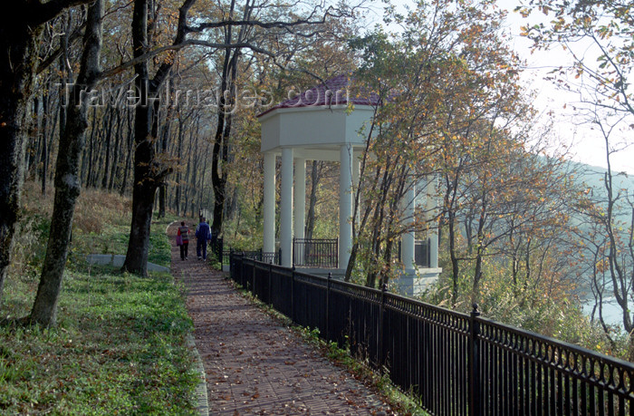 russia378: Russia - Krasnodar kray: Health centre at the Black Sea - promenade - photo by V.Sidoropolev - (c) Travel-Images.com - Stock Photography agency - Image Bank