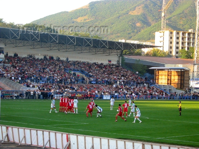 russia431: Russia -Pyatigorsk - Stavropol kray: football - Spartak vs Terek (photo by Dalkhat M. Ediev) - (c) Travel-Images.com - Stock Photography agency - Image Bank