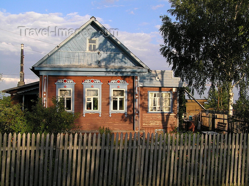 russia493: Russia - Vladimir oblast:  village architecture - photo by J.Kaman - (c) Travel-Images.com - Stock Photography agency - Image Bank