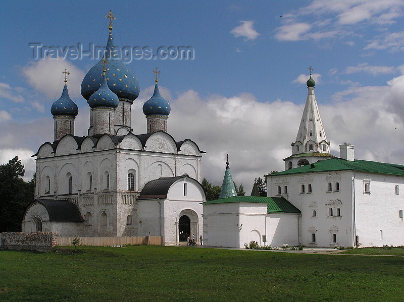 russia502: Russia - Suzdal - Vladimir oblast: Nativity of the Virgin Cathedral in Kremlin - White Monuments - UNESCO world heritage - photo by J.Kaman - (c) Travel-Images.com - Stock Photography agency - Image Bank