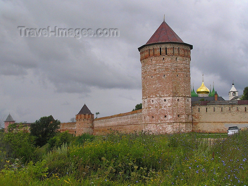 russia507: Russia - Suzdal - Vladimir oblast: Saviour Monastery of St Euthymius - ramparts - photo by J.Kaman - (c) Travel-Images.com - Stock Photography agency - Image Bank