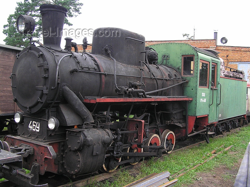russia522: Russia - Pereslavl-Zalessky area: rusting steam locomotive - narrow gauge railway open-air museum - train - photo by J.Kaman - (c) Travel-Images.com - Stock Photography agency - Image Bank