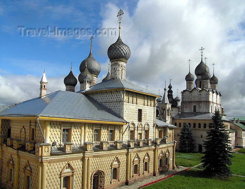 russia527: Russia - Rostov: Kremlin and Assumption cathedral - photo by J.Kaman - (c) Travel-Images.com - Stock Photography agency - Image Bank
