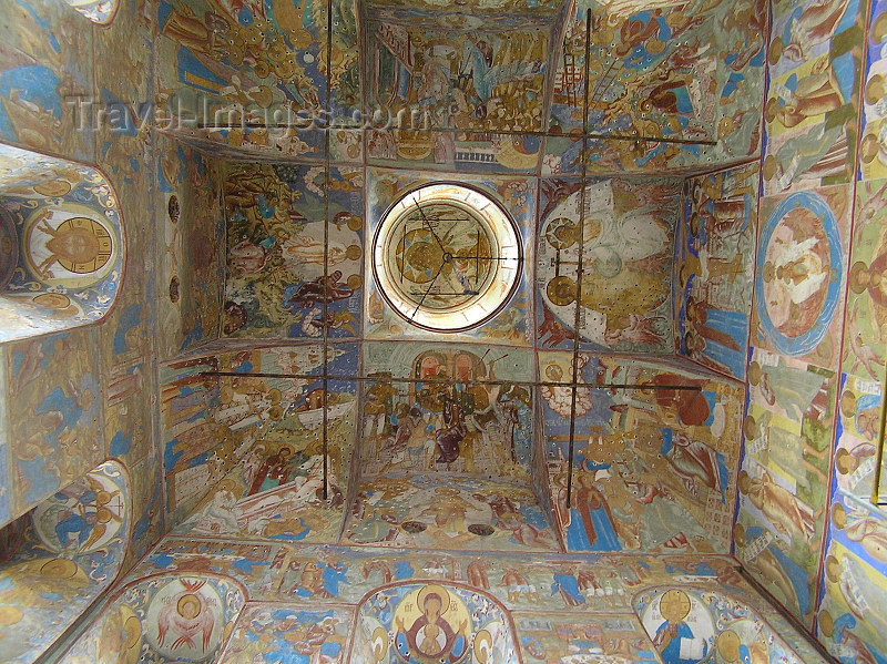 russia528: Russia - Rostov / Rostov Veliky - Golden ring - Yaroslavl Oblast: Kremlin - painted ceiling- photo by J.Kaman - (c) Travel-Images.com - Stock Photography agency - Image Bank