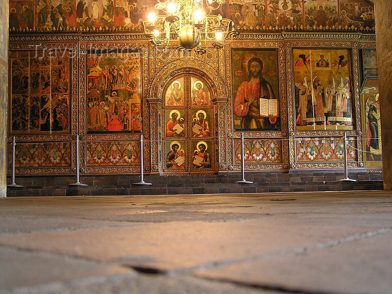 russia529: Russia - Yaroslavl: inside the Church of Elijah the Prophet - UNESCO World Heritage - photo by J.Kaman - (c) Travel-Images.com - Stock Photography agency - Image Bank